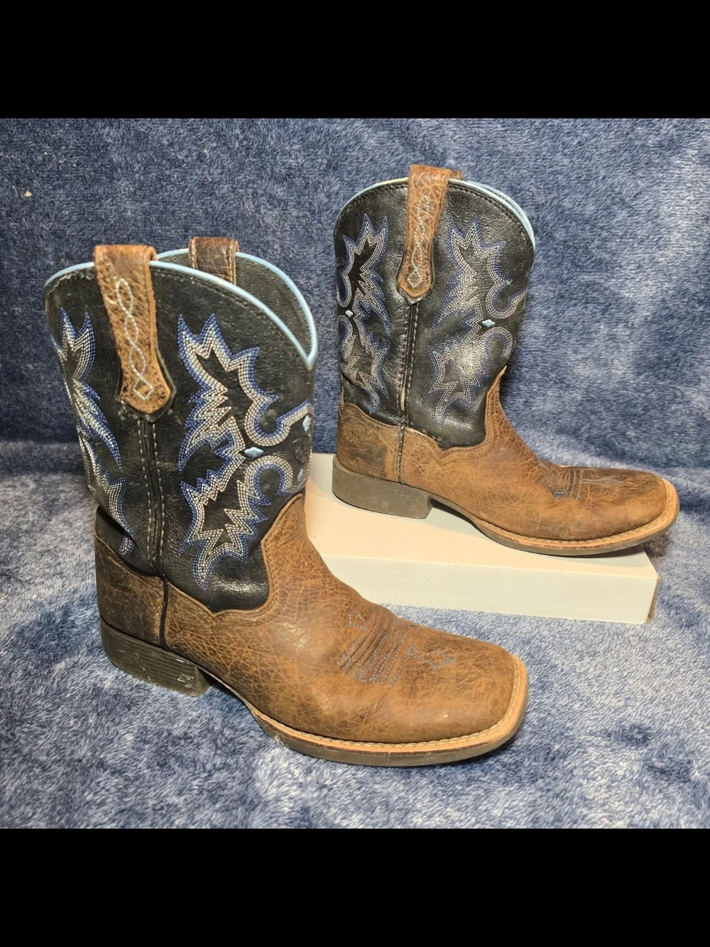Ariat Kids Tombstone Square Toe Western Boots
